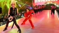 The King of Strong Style makes his way to the ring in epic fashion.